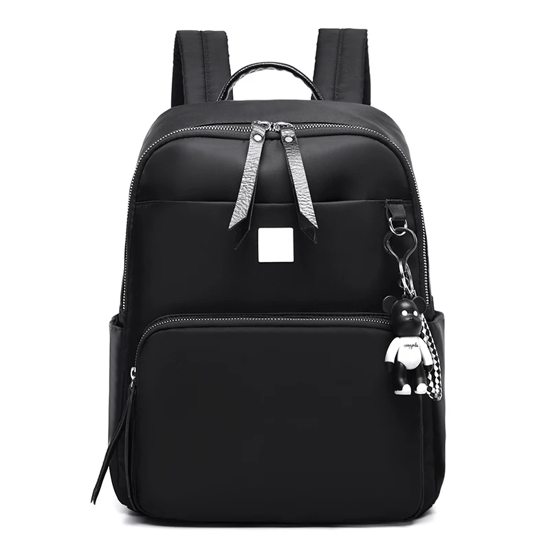 

The new 2019 han edition joker backpack female college Oxford large-capacity wind bags leisure travel bag