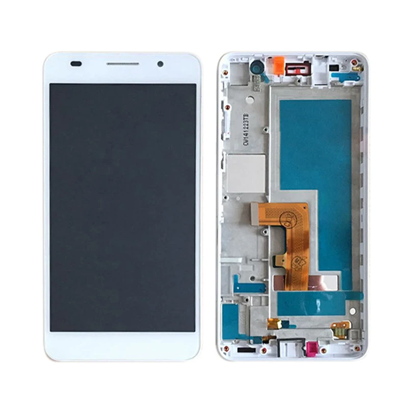 Najtaniej 5.0 1920x1080 wyświetlacz do wyświetlacza LCD HUAWEI Honor 6 montaż digitizera ekranu dotykowego H60 L02 H60 L12 H60 L04 LCD