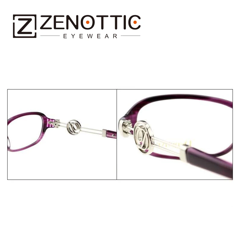 Женские оправы для очков ZENOTTIC оптические конфетного цвета 2019|prescription eyeglasses|optical