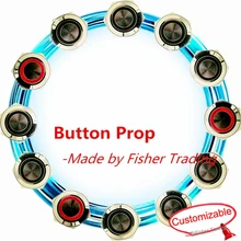 Fisher Trading Real life escape игровое оборудование, светильник на кнопках, чтобы открыть замок, нажмите кнопки, чтобы избежать