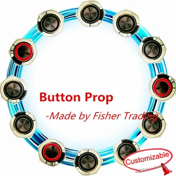 

Fisher Trading Real life escape room game equipment, light on the buttons to open the lock, press buttons to escape