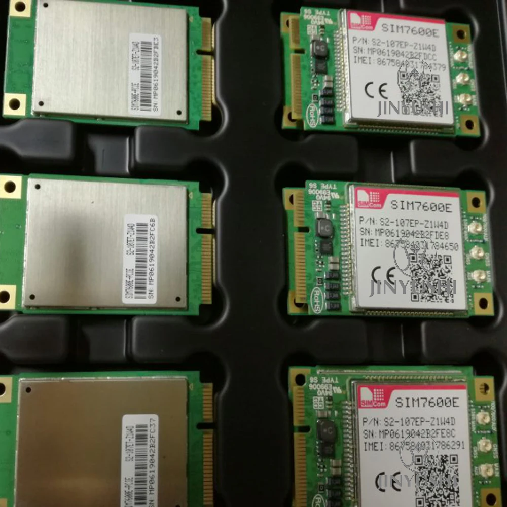 

JINYUSHI for SIMCOM SIM7600E mini pcie 4G LTE cat1 B1/3/5/7/8/20/38/40/41 for EMEA/Korea/Thailand in the stock free shipping