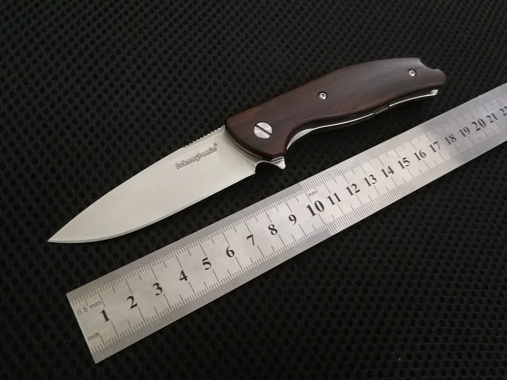 Тактический складной нож Флиппер JohnnyJamie Speedball Mini F3 3 35 дюйма 100 г лезвие D2