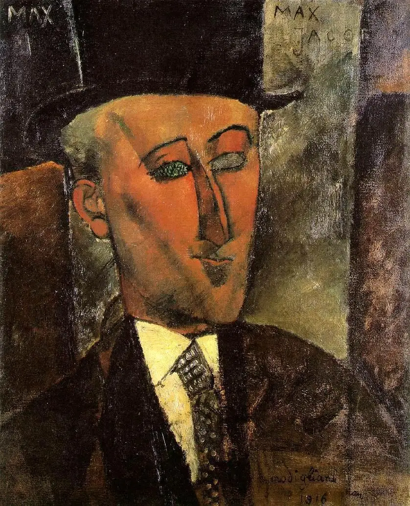 Портрет Макса Джейкоба Amedeo Modigliani масляная живопись для продажи онлайн