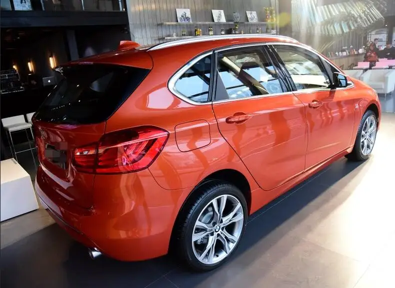 عالية الجودة الفضة oem مصنع نمط الجانب الألومنيوم سقف الرف الحديدية bar for bmw 2 series ستيشن 218i 220i 2016