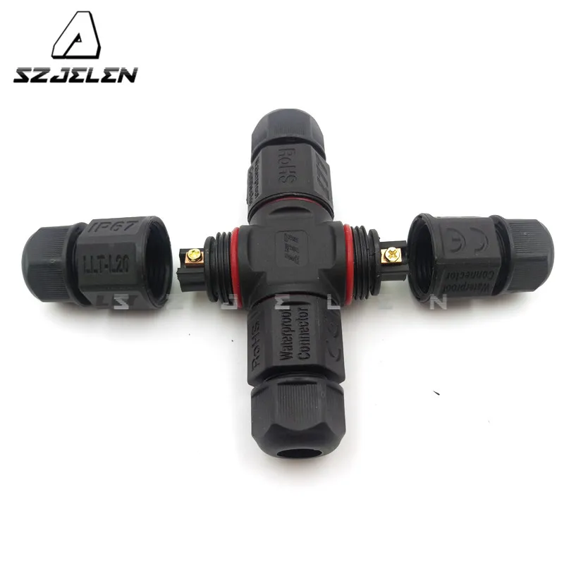 

L20, 4T type 2 pin waterproof connector ,IP67, type cable connector