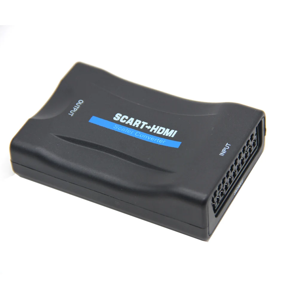 Готовые к продаже 1080P SCART К HDMI видео аудио высококлассный конвертер адаптер для HD