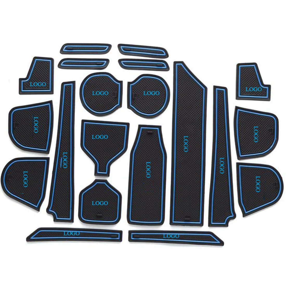 Carpet Padding Lowes Promotion For Promotional 20x Auto Car Styling Non Slip Mat Sticker Gate Slot Pad Rubber Door Carpet For Honda Greiz Sedan Low Configuration