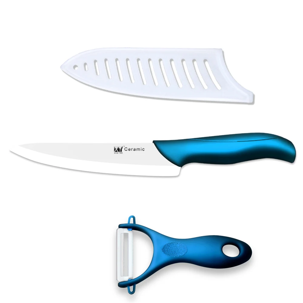 Pare S On Ceramic Chef Knives Ping Low Fashion Kitchen Accessories One Ler And Non Slip Blue Handle 7 Inch Ceramic Chef Knife