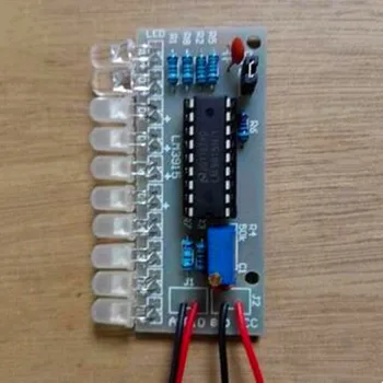 

Free Shipping!!! LM3915 fun kit / 10 audio level indicator kit / level indicator electronic diy (parts)