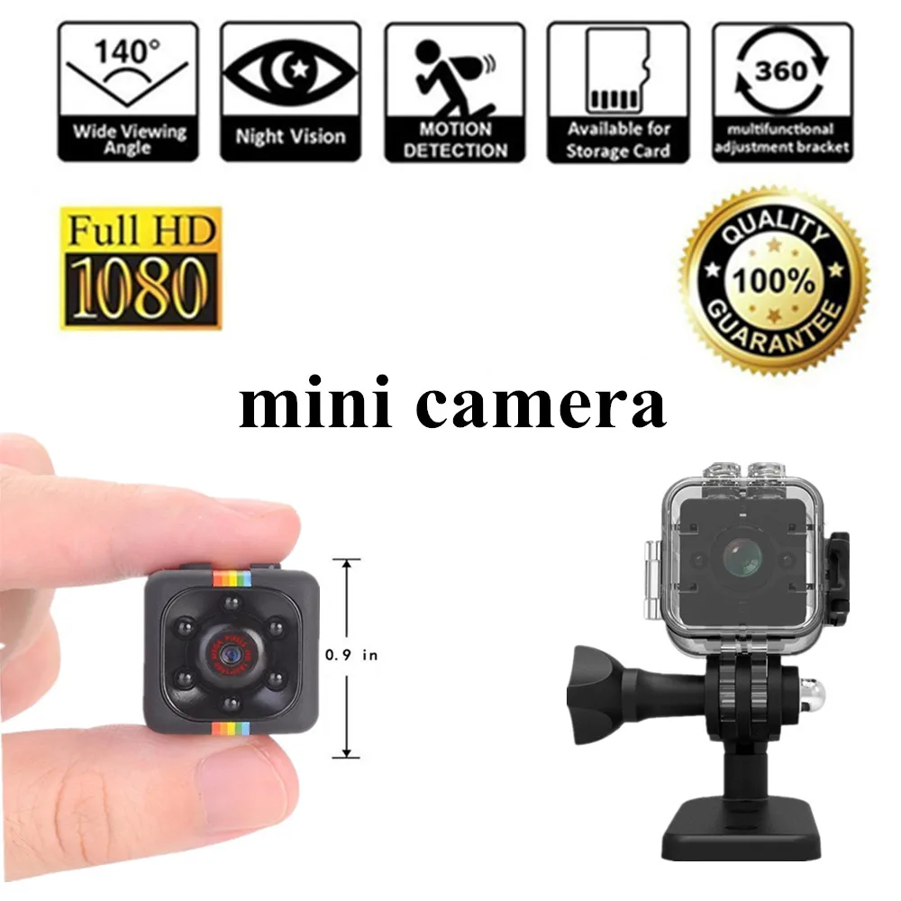 

SQ11 Mini Camera 1080P Full HD Micro Cam Motion Detection Camcorder Infrared Night Vision Video Recorder Wide Angle SQ 11