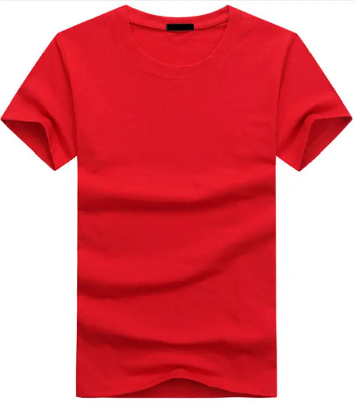 

2019 Summer Solid Color Men's T-Shirt Various Colors Men's Short Sleeve Casual Round Neck Tops Comfortable Joker
