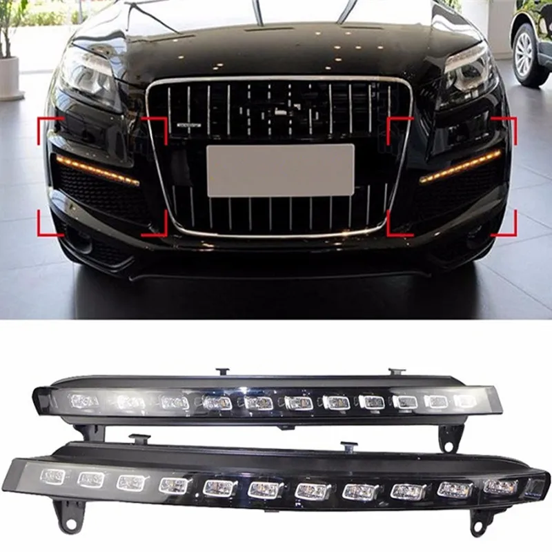 Buy Dreauto 2X LED Daytime Running Lights For Audi Q7