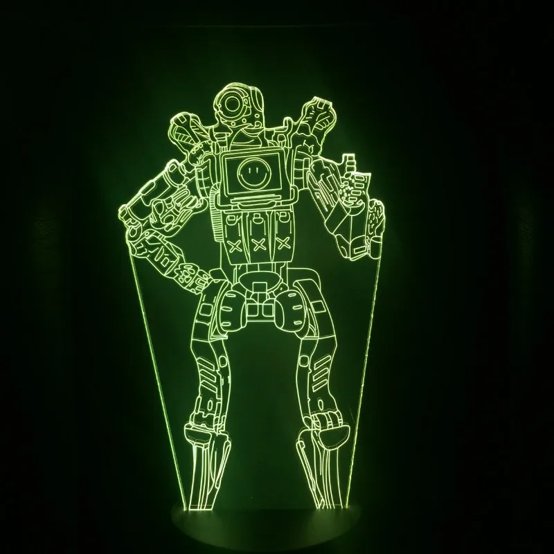 Apex Legends Led Night Light Pathfinder Night Lamp Bedroom Decoration Light Friends Birthday Gift Table Lamp Apex Legends Decor Night Lights Store Of Lights