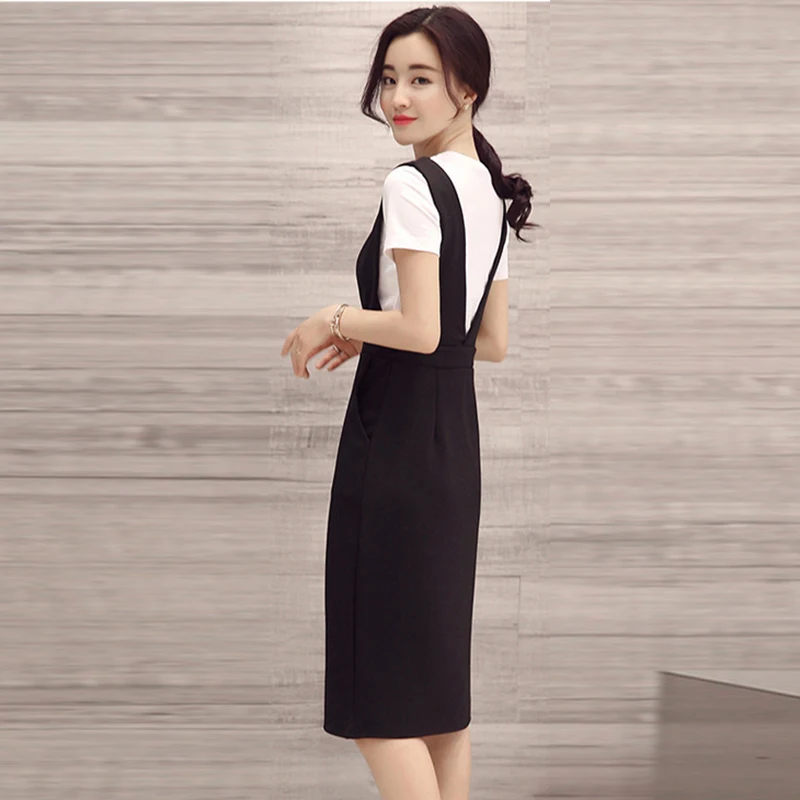 2017 جديد وصول الصيف النساء التنانير مجموعات ساحة كبيرة فضفاضة الأبيض جولة الرقبة قصيرة الأكمام تي شيرت + حزام تنورة ضئيلة الأسود OK91Z 2017 جديد وصول الصيف النساء التنانير مجموعات ساحة كبيرة فضفاضة الأبيض جولة الرقبة قصيرة الأكمام تي شيرت + حزام تنورة ضئيلة الأسود OK91Z