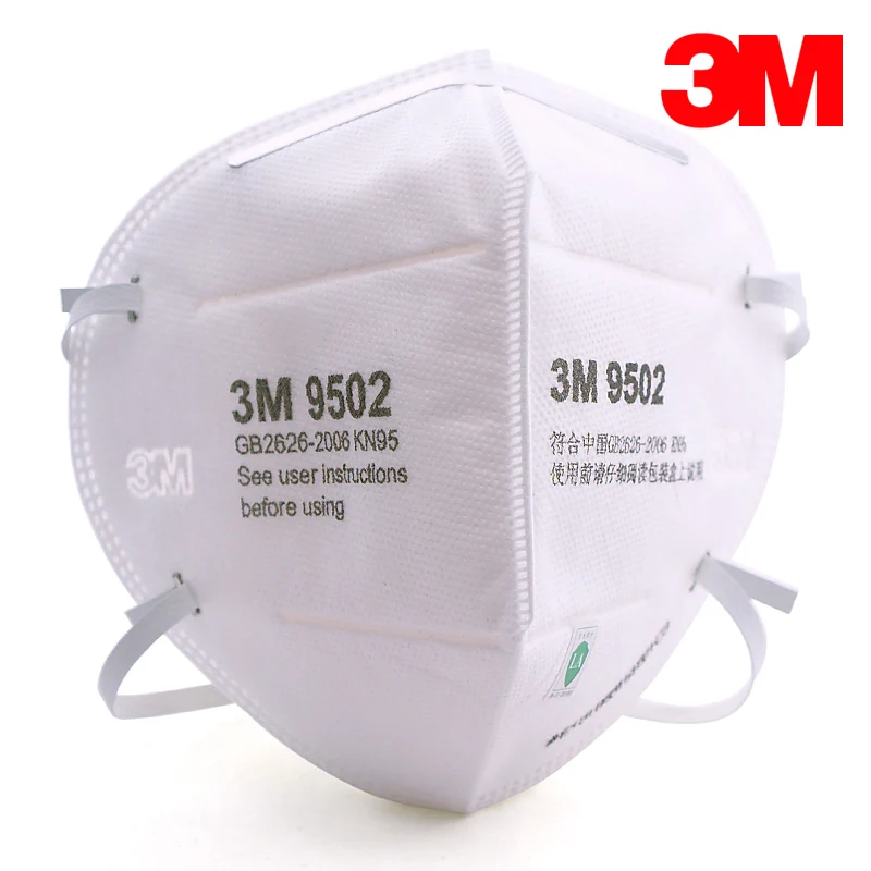 

3M 9502 original Dust mask KN95 Anti-particulate Matter Anti PM2.5 Smog Protective Industrial Dust Influenza Virus Mask