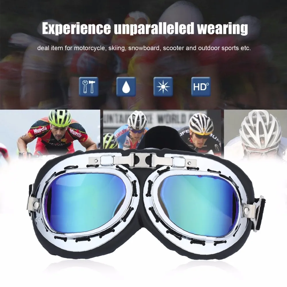 Unisex Anti UV Motorcycle Cycling protective eyewear Scooter Pilot