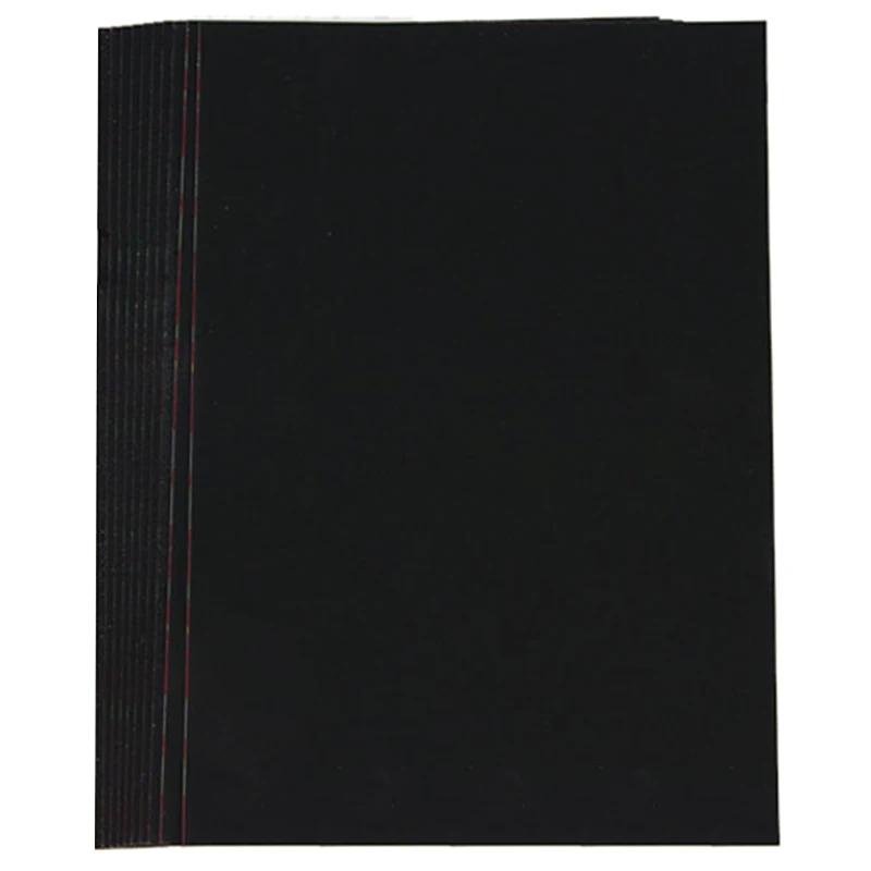 

10 Sheets 16K Colorful Magic Scratch Art Painting Paper With Drawing Stick Gift