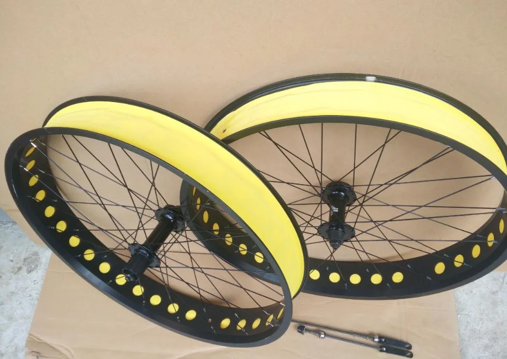 Buy Kalosse 26*4.0 tires snow/fat bike wheels 21/24/27