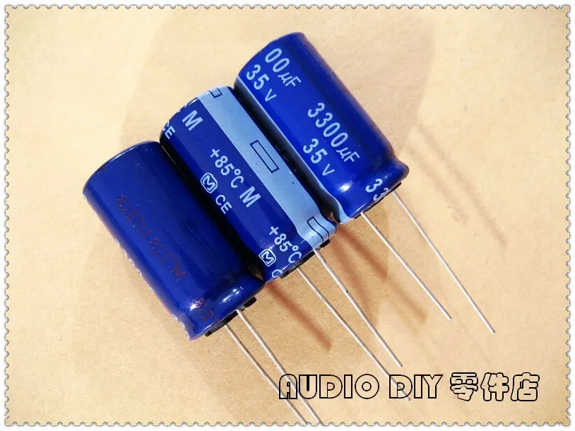 2 шт/10 шт M серии 3300 мкФ 35V 35V3300UF электролитический конденсатор | Электронные