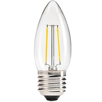 

1Pc/lot E27 LED Lamp Filament Glass Housing Cob Corn Blub 220V Light Retro Tungsten Candle Chandelier Lighting Warm White