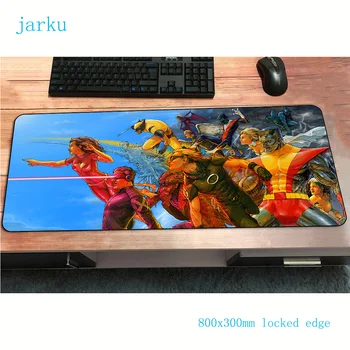 

X-Men mouse pad 80x30cm Cartoon gaming mousepad gamer mouse mat computer Aestheticism desk padmouse laptop large play mats
