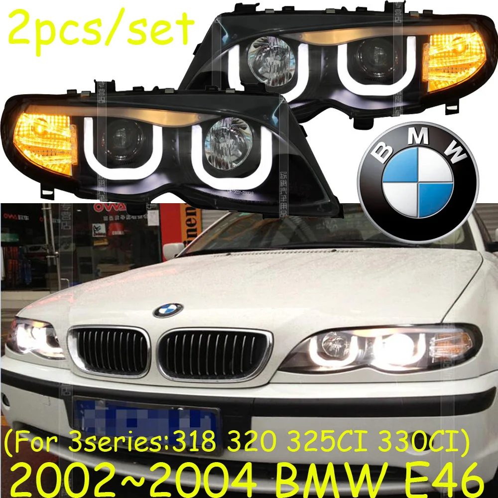 car styling,E46 headlight,318,320,325,330,20022004,Free ship! E46 fog