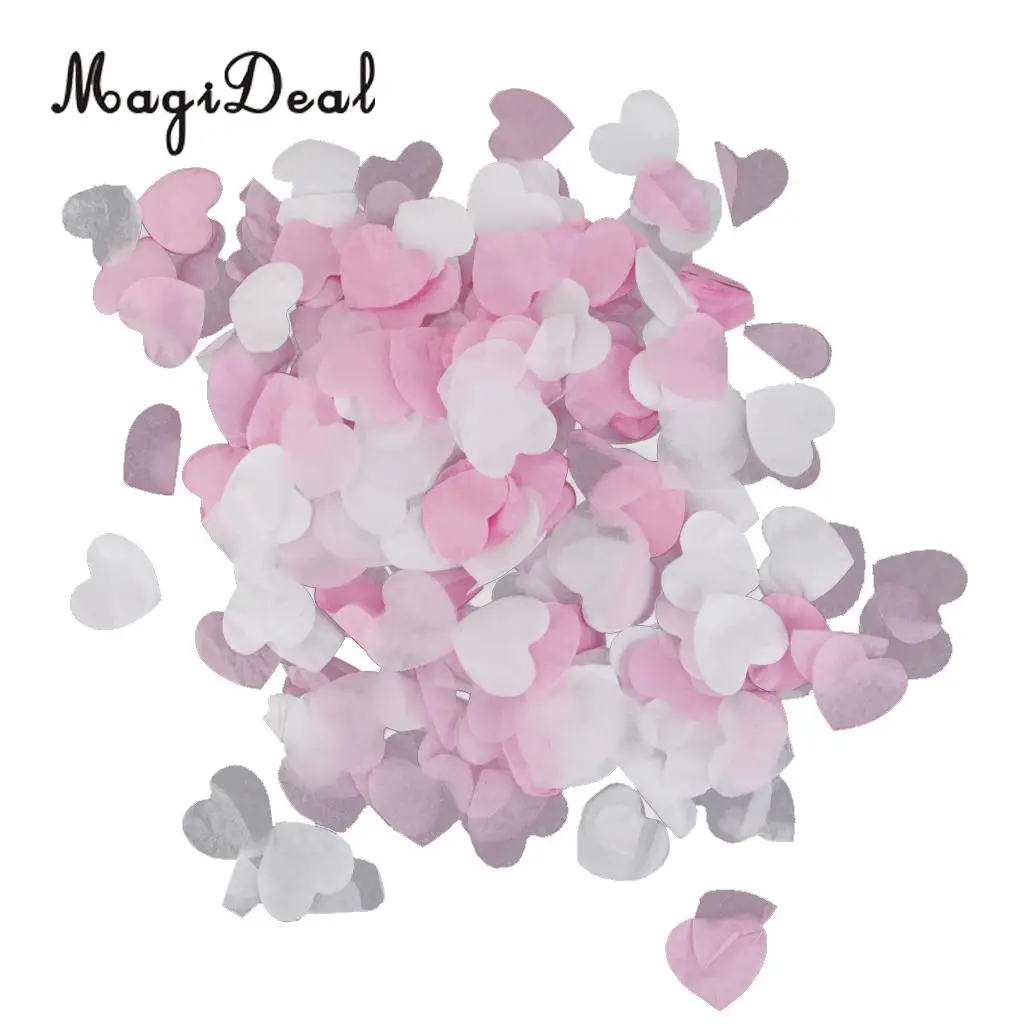 MagiDeal Cute Mini Paper Love Heart Confetti Wedding Engagement Party Decor 15g/Pack for Holiday Party Table Confetti Favors 