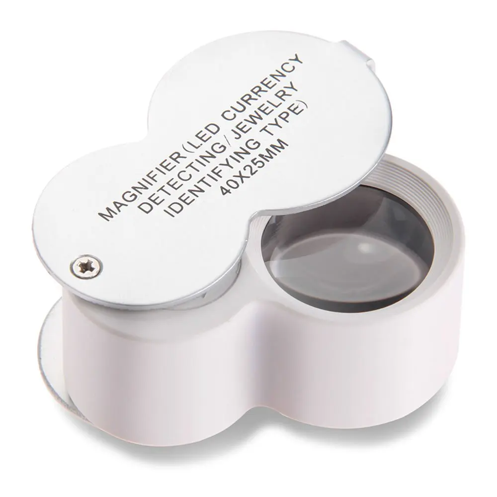 NFLC 40 trade Jeweler Loupe with 2 lamp LED 1 Counterfeit Prueff