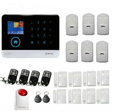 

Yobang Security Wireless wifi/GSM/GPRS Alarm System For Home Wireless Security Alarm System Sensor Alarm Systems Security