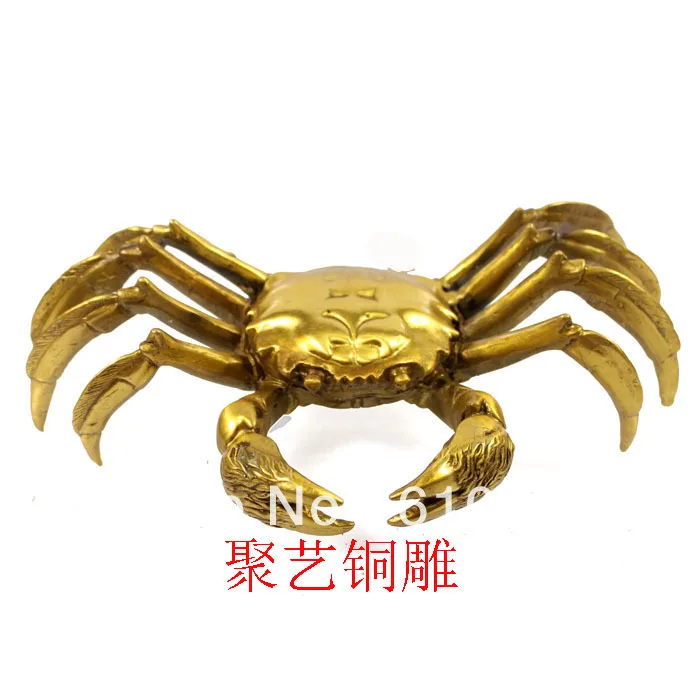 

Copper crab decoration copper crafts Bronze statue copper