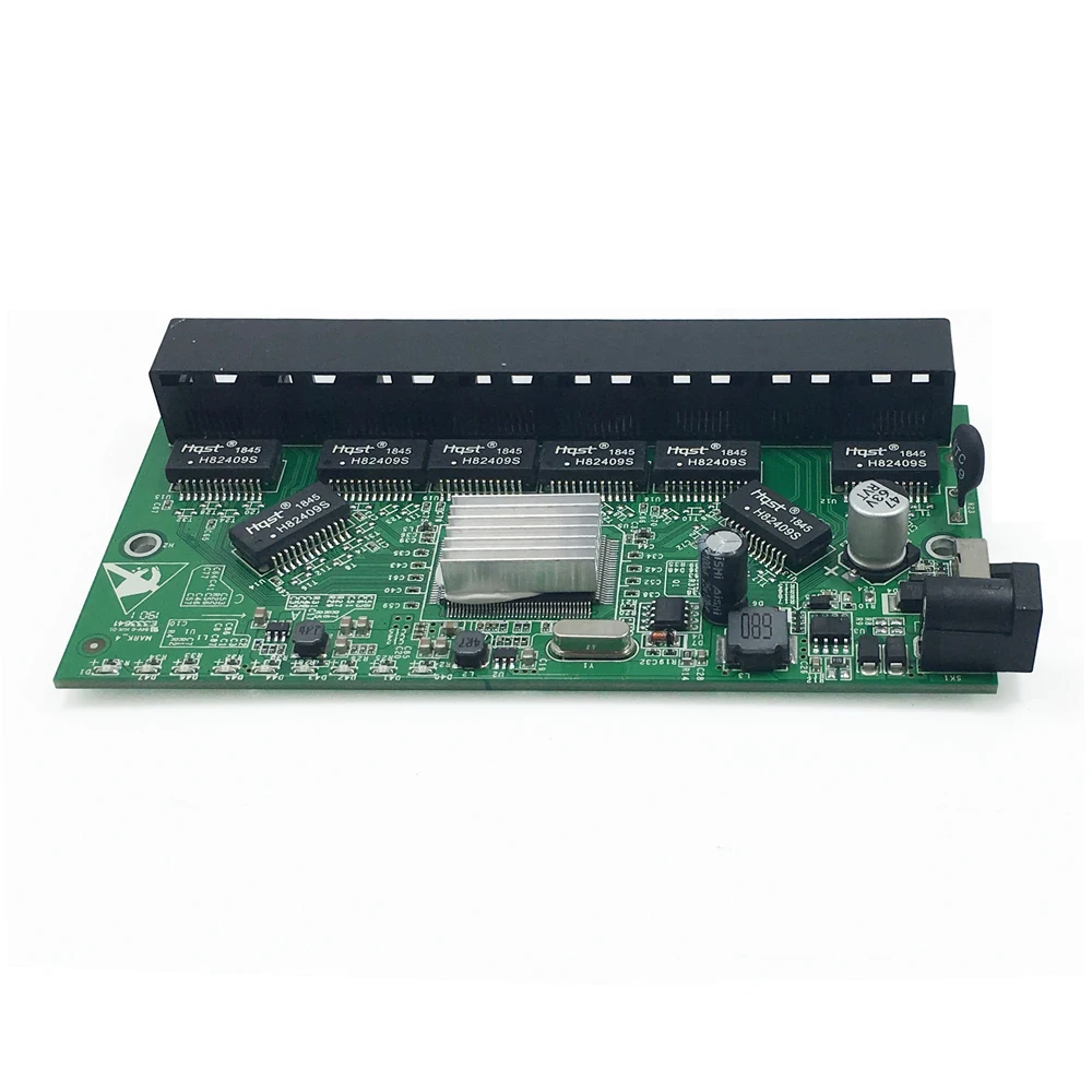 GPON EPON SOLUTION SUPPLIER With VLAN switch 24V 8 port gigabit switch realtek RTL8370N reverse poe 2