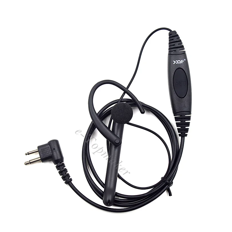 Ушные наушники XQF с клипсой FBI гарнитура микрофоном PTT для Motorola Radio EP450 GP2000 GP3688 CP040