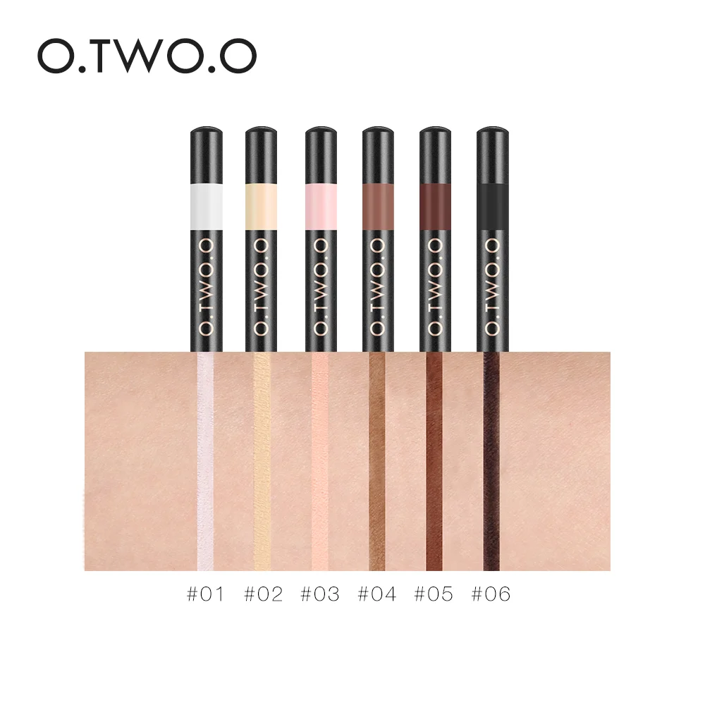 

O.TWO.O 6 Colors Waterproof Eyebrow Pencil women beauty Eye Brow makeup tools Eyebrow Enhancer Cosmetic Long Lasting eye make up