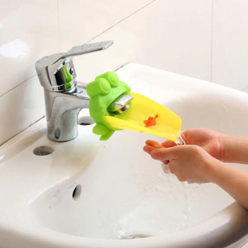 

1pc Bathroom Sink Faucet Chute Extender Children Kids Washing Hands