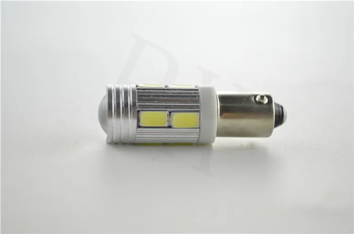 2/4 шт белый BA9S T4W BAX9S H6W BAY9S H21W 5630-10SMD светодиодный светильник для автомобиля стояночный светильник, запасной задний тормозной светильник s лампочка 12 В