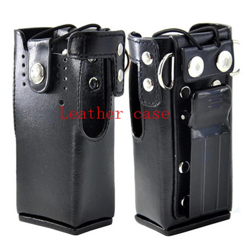 Аксессуары для раций Baofeng кожаная сумка motorola gp328 gp340 gp380 gp3188 ep450 ht750 и т. д. кожаный