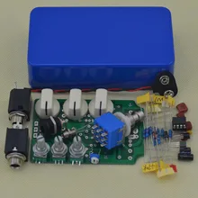 Сделайте свой овердрайв для гитары педаль эффектов все комплект с 1590B литье под давлением алюминиевые корпуса, педаль KitsTrue обход