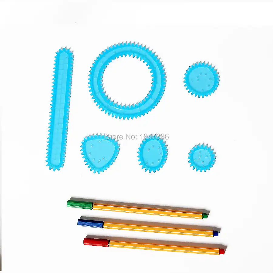 لعبة الرسم على شكل سباروغراف رسم حر تصميم أنماط فن الطلاء تلوين لعبة دوامة تصاميم ألعاب تعليمية للأطفال الفن لعب للأطفال تصميم الرسمراسم التنفس مجموعة Aliexpress