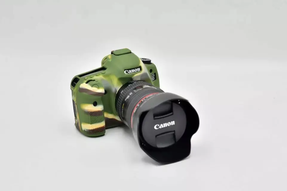 Мягкая силиконовая сумка для камеры SLR для Canon EOS 5D Mark III 5D3 5DS 5DR легкий чехол для камеры