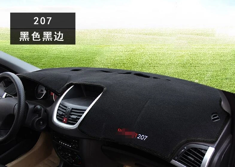 

Car Dashboard Avoid light pad Instrument platform desk cover Mats Carpets products ,for Peugeot 207
