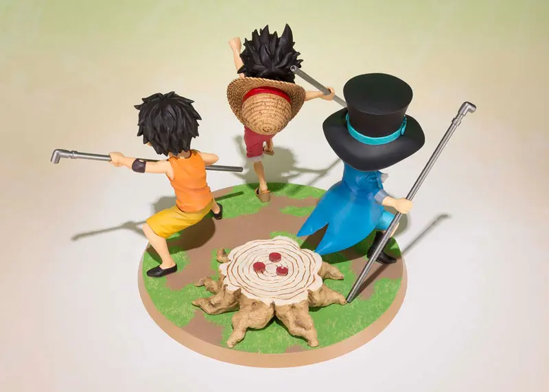 Ace & Sabo Figuarts Tamashii Nations One Piece Zero A Promise of Brothers Luffy 