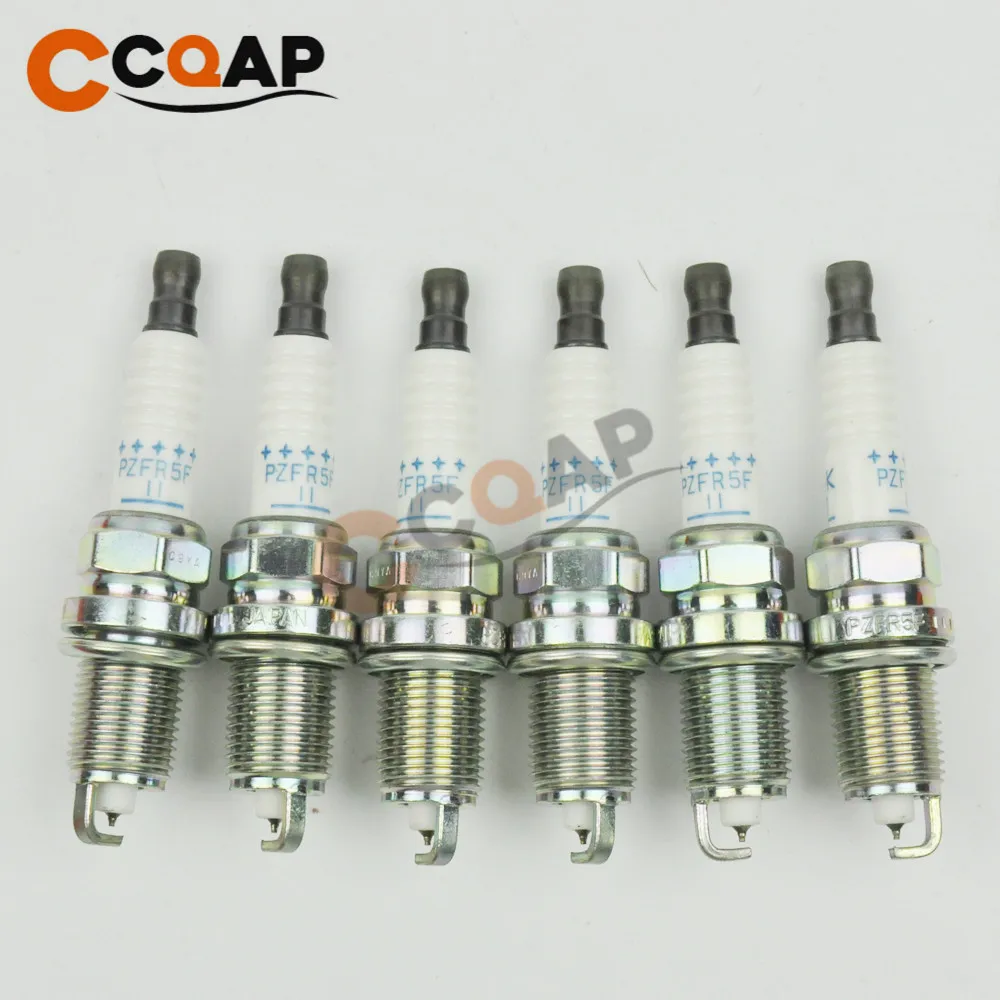 6 шт. 98079-5514N PZFR5F-11 иридиевая Свеча зажигания для Honda Odyssey Pilot Acura CL 980795514N PZFR5F11 PZFR5F 11