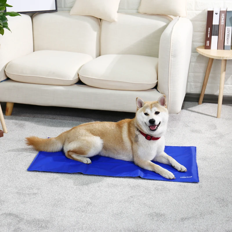 

Pet Dog Ice Cooling Mat Freezing Safety Bed Summer Cat Mat Bed for Dog Cat Ice Cooling Pad Comfort Puppy Cushion Soft Breathable