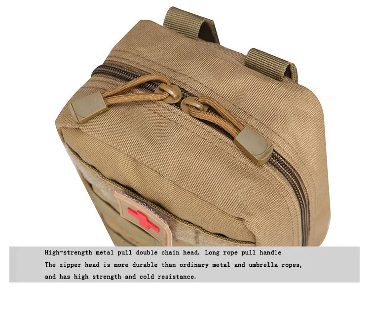 Kits de Emergência Médico ao ar Molle Militar Airsoft Exército Tático Combate Bolsa Livre Caça Escalada Caminhadas Primeiros Socorros Kits Bolsas 16 tático combate saco médico ao ar livre