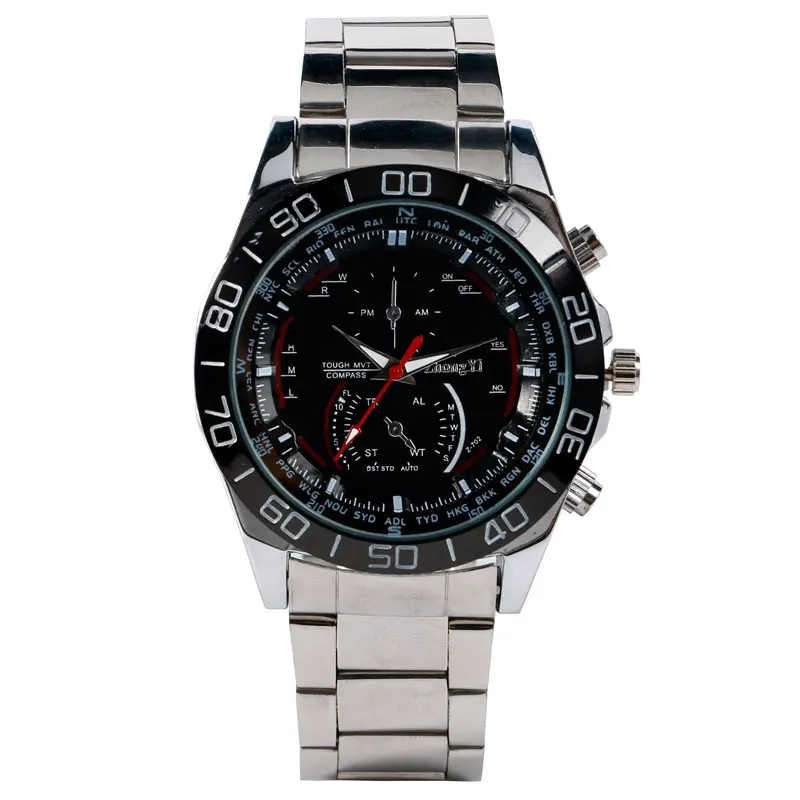 

Casual Business Quartz Wrist Watch Ourdoor Stainless Steel Casual Trendy Stylish Men l Modern Fashion More Colours Available