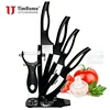 Timhome zirconia kitchen ceramic knife set 6