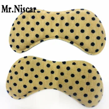 

Mr.Niscar 1 Pair Beige Black Point Women High Heel Inserts Shoe Cushion Butterfly-Shape Anti-slip Heel Pads for Women High Heels