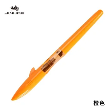 

shark fountain pen School Office supplies high quality plastic pens men women boy gilt gift students gift with 5pcs ink sac 004