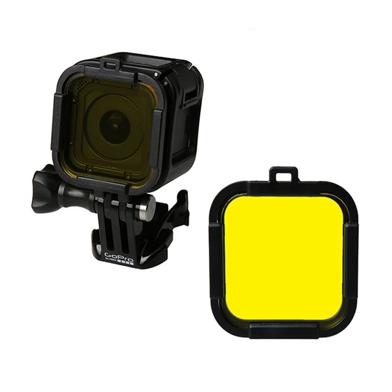 Go-pro-Hero-5-4-Session-Filtre-Lentille-Protection-couverture-Jaune-Rouge-Violet-Plong-e-Filtre (4)